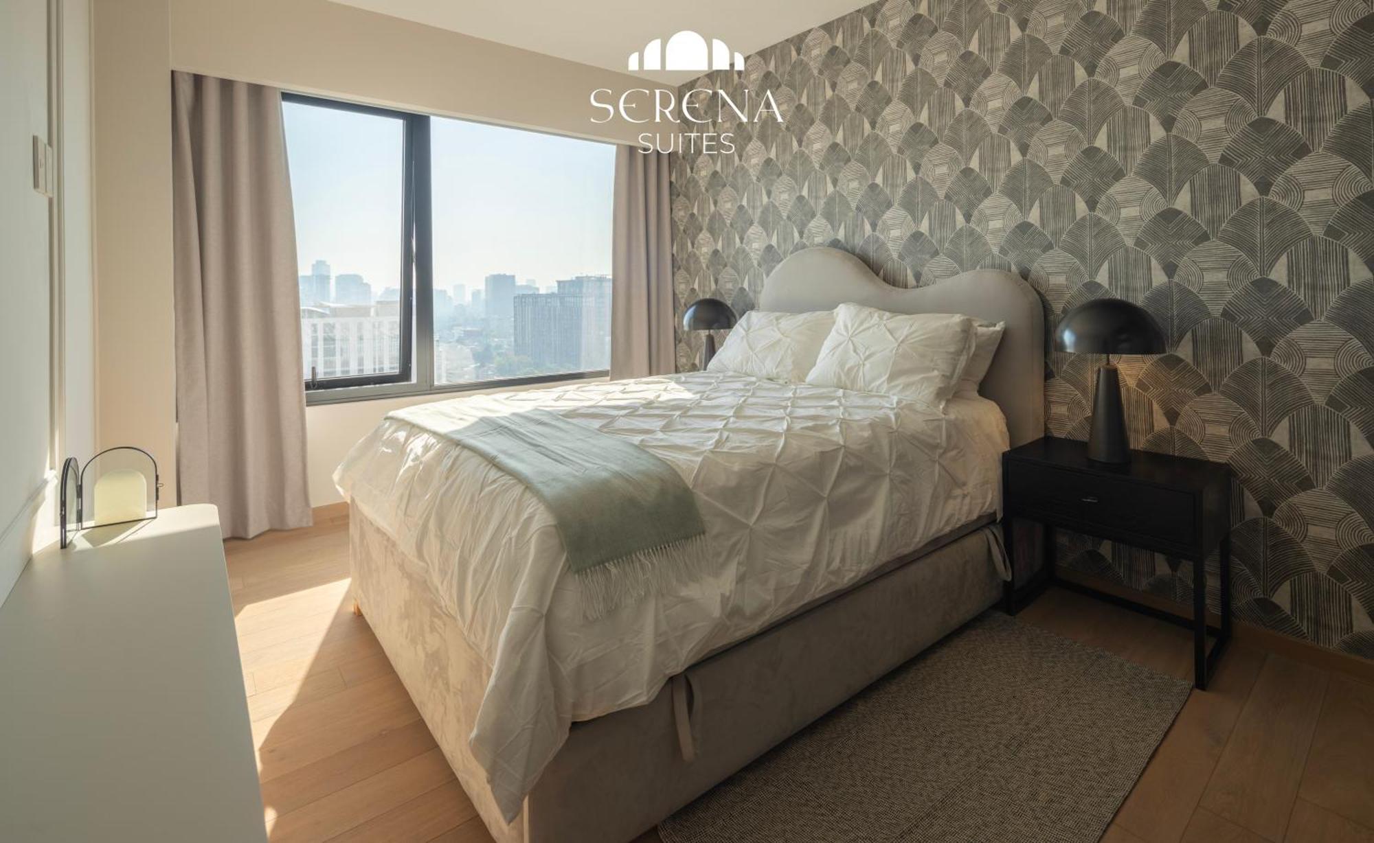 Elegant With Air Conditioning, Pool, Sauna, & Fitness Center In Polanco Mexico City
