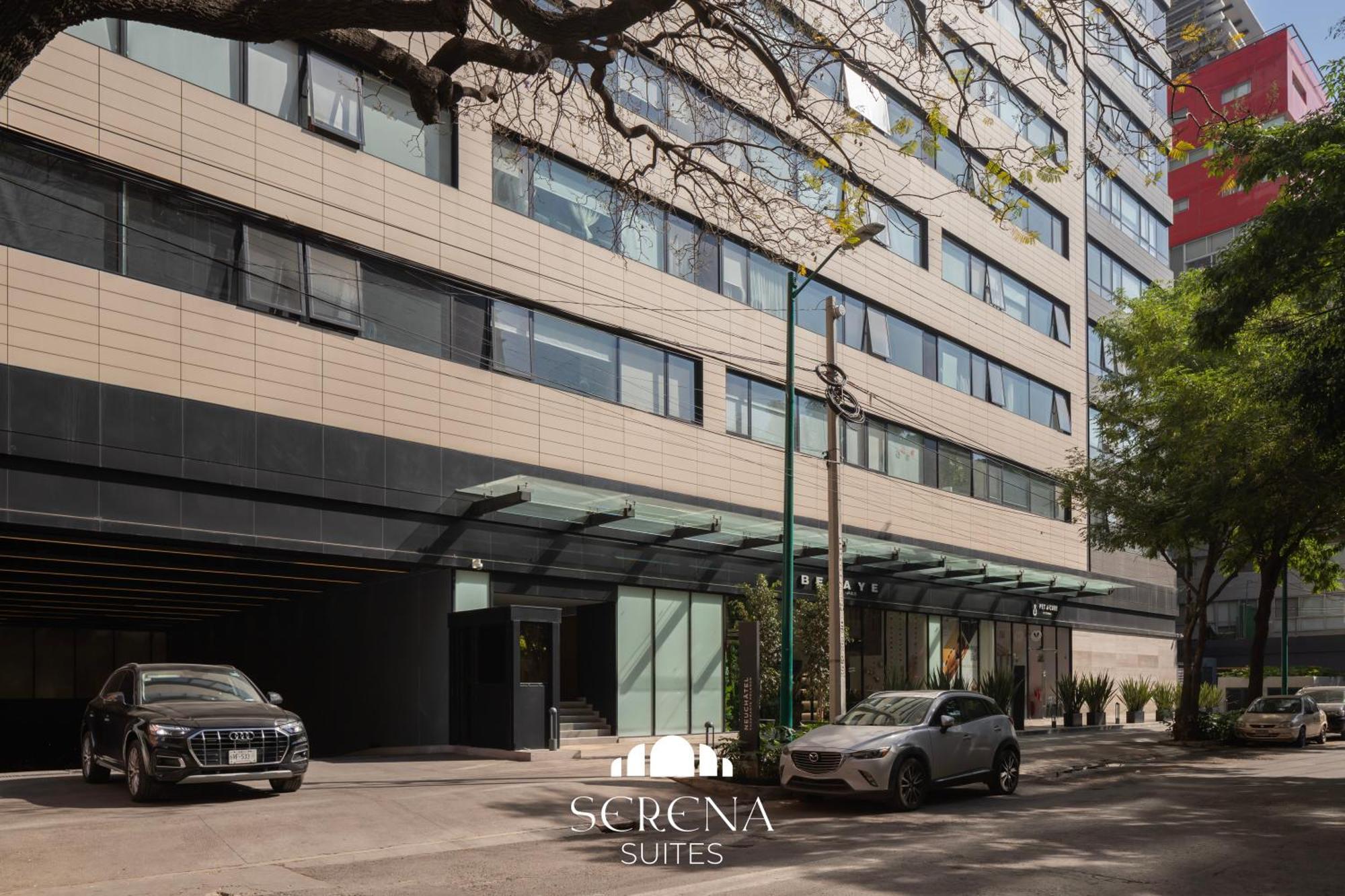 Elegant With Air Conditioning, Pool, Sauna, & Fitness Center In Polanco Mexico City