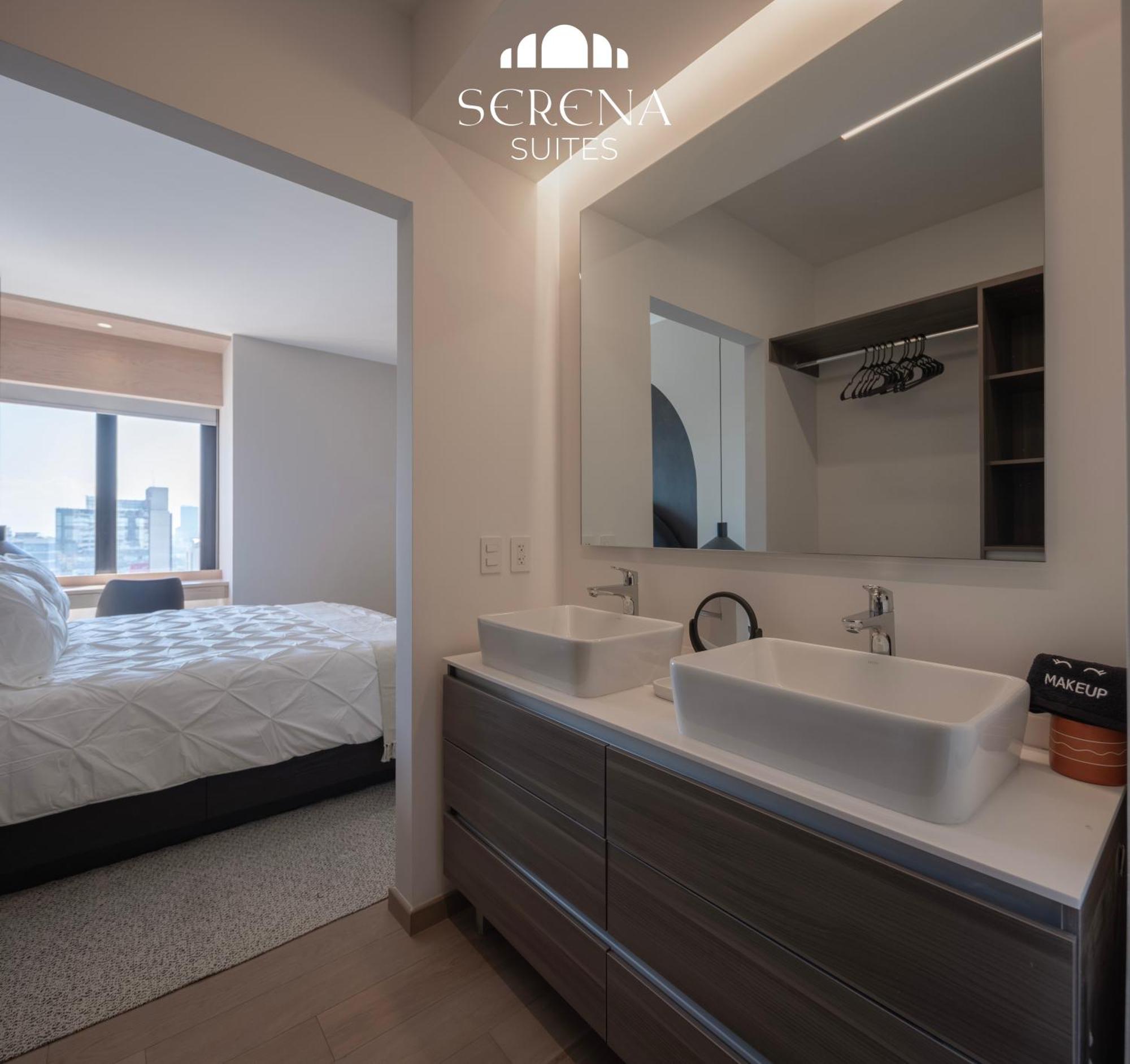 Elegant With Air Conditioning, Pool, Sauna, & Fitness Center In Polanco Apartment *