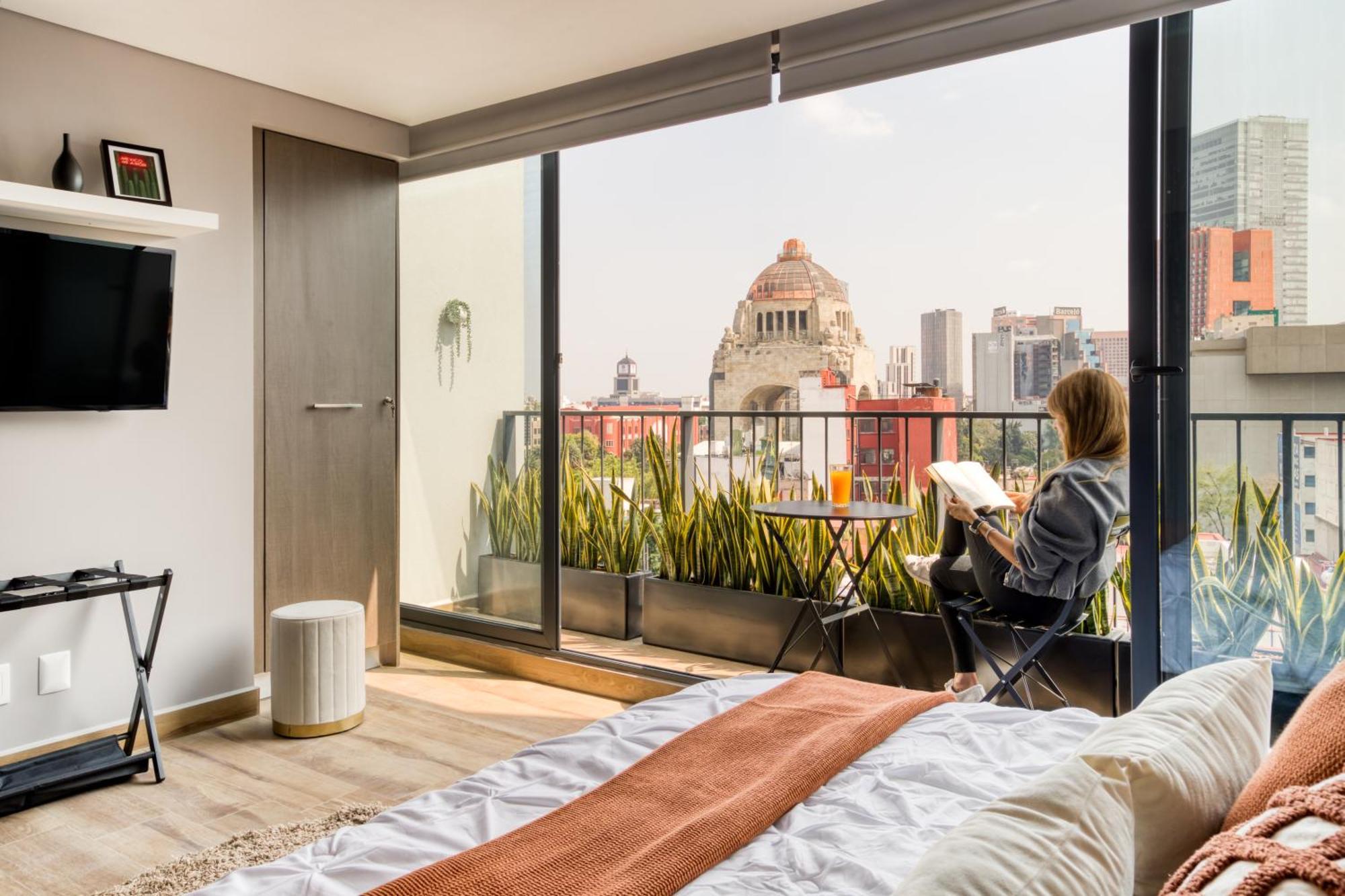 With Extraordinary View Mexico City