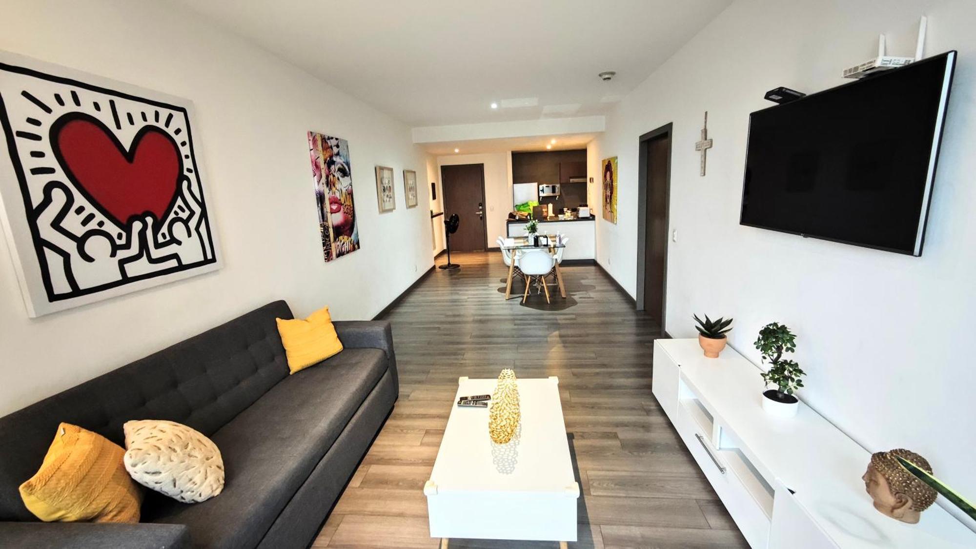 Two Beautiful 1 Bedroom Apts, 2 Floors Hs Wifi! Mexico City