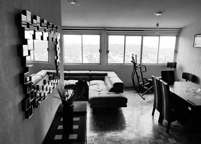 Departamento Con Vista Hermosa A 5 Min De Six Flags