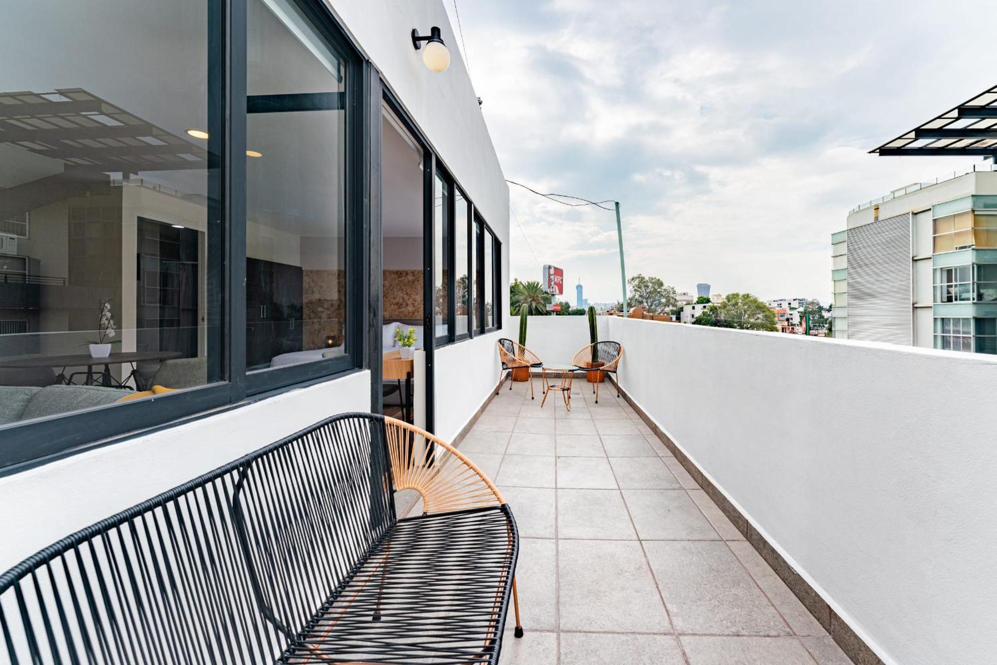 Vh Loft Narvarte Cterraza Cama King 171 *