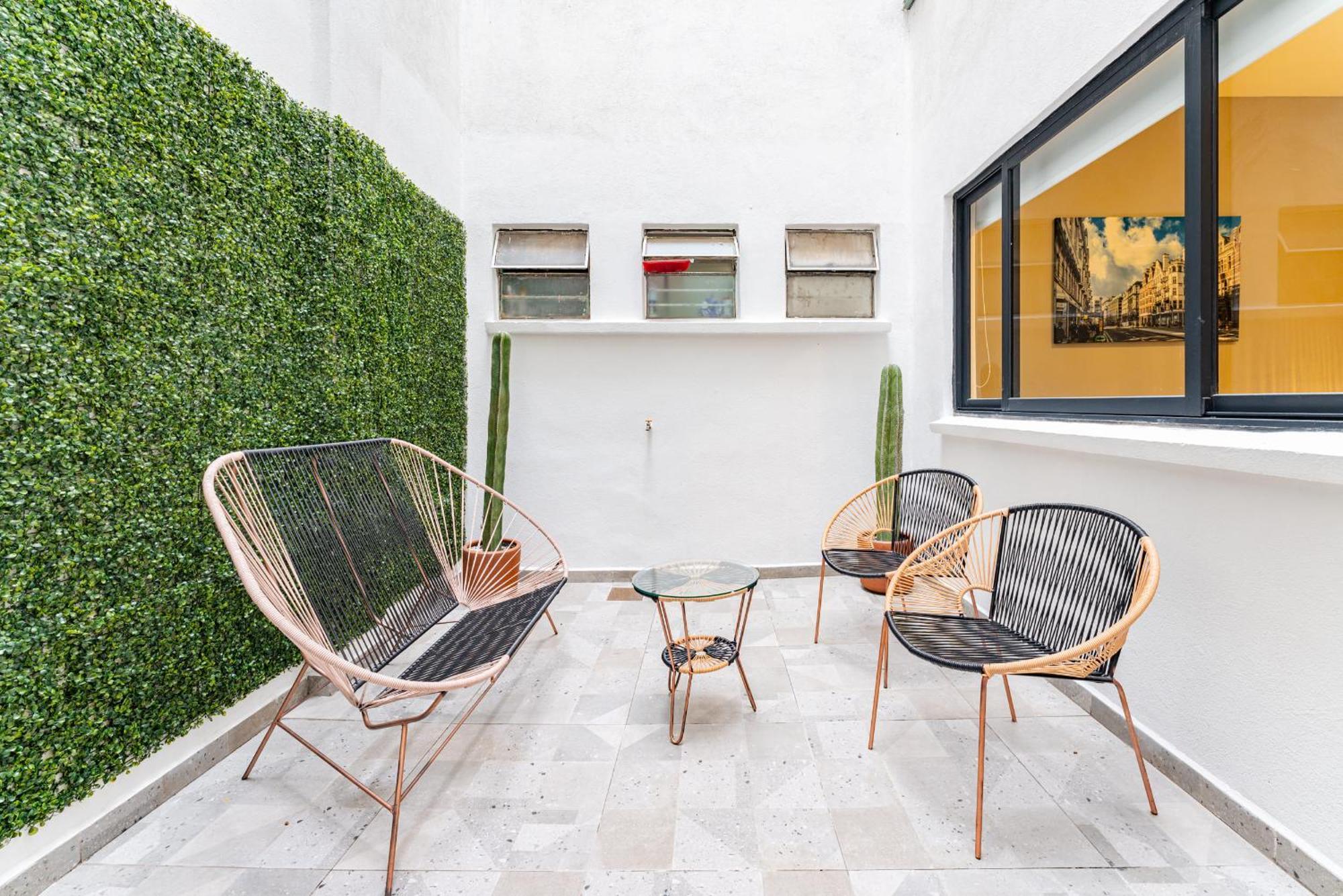 Apartamento Vh Loft Narvarte Cterraza Cama King 171 México DF