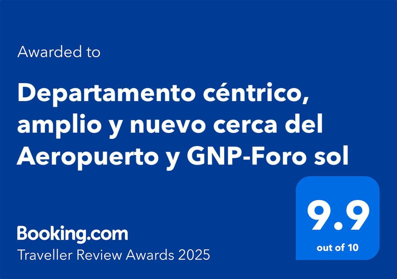 Apartamento Departamento Centrico, Amplio Y Nuevo Cerca Del Aeropuerto Y Gnp-foro Sol México DF