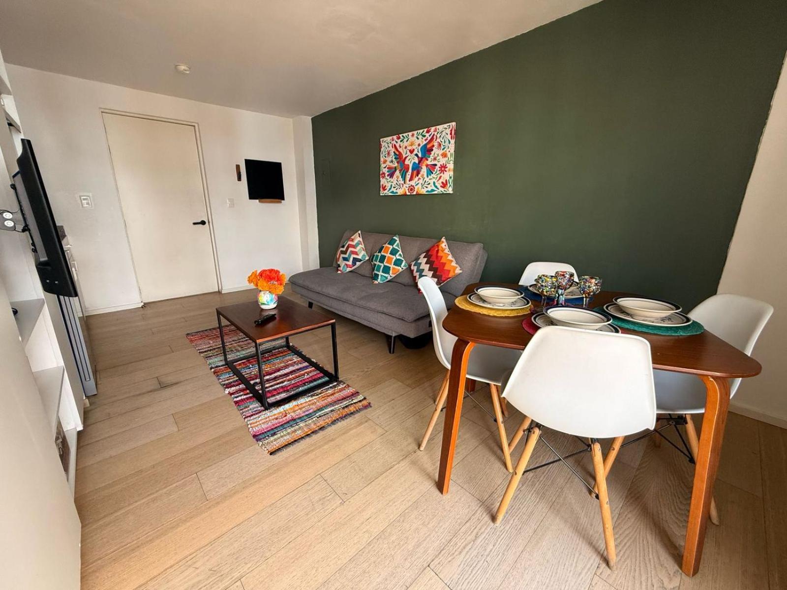 Acogedor Loft Mexicano Zocalo, Apartment Mexico City