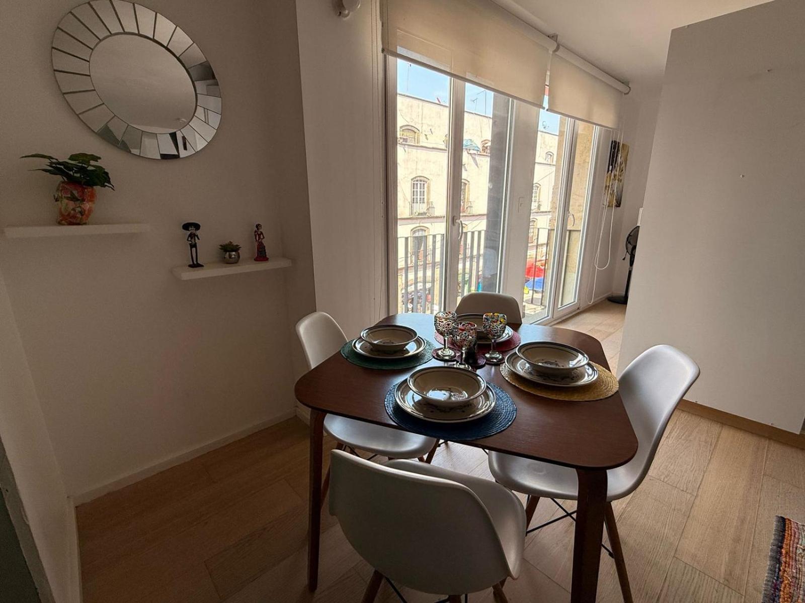 Acogedor Loft Mexicano Zocalo, Apartment Mexico City